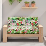 vidaXL Pernă pentru șezut din paleți Multicolour 120 x 80 x 12 cm 42001577