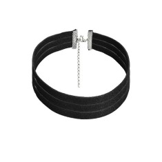 Choker Fashion Black MS - Colier elegant pentru gat - Black Delux