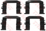 Set accesorii, placute frana KIA SORENTO I (JC) (2002 - 2009) TRW PFK519