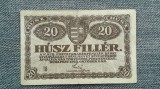 20 Filler 1920 Ungaria / seria 18