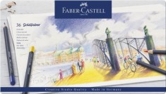 CREIOANE COLORATE 36 CULORI GOLDFABER CUTIE METAL FABER-CASTELL foto