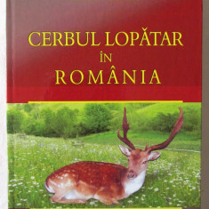 "CERBUL LOPATAR IN ROMANIA", Sorin Geacu, 2012. Cu dedicatie si autograf