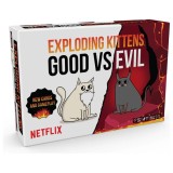 Joc de societate Exploding Kittens BINE vs RAU