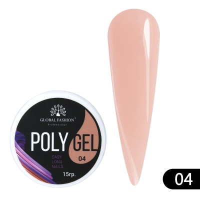 Polygel Global Fashion, 15ml, #4 foto
