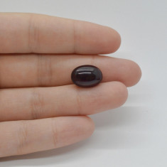 Cabochon granat hessonit 14x10x5mm c148