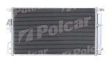 Condensator AC Hyundai Tucson 20; Kia Sportage 20; motor 2.0, 2.4, dimensiuni [mm]: 695x370x16, uscator integrat, iesire 8,8mm, intrare 11,8mm;