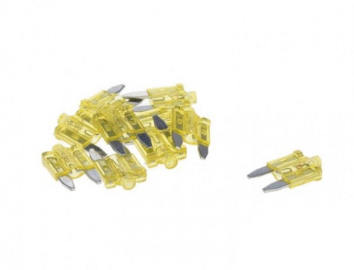 Set 10 sigurante mini 20A, cu led Cod Produs: MX_NEW AA006429