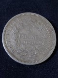 Franța 1848 A - 5 Franci - Monedă de argint #1, Europa