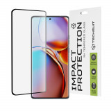 Cumpara ieftin Folie pentru Motorola Edge 40 Pro, Techsuit 111D Full Cover / Full Glue Glass / 3D Curved Screen, Black