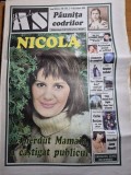 ziarul formula as 2 - 9 decembrie 2002 - cantareata nicola , crina mardare, dina cocea , colea rautu ,marian ralea
