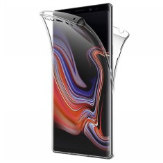 Husa Full TPU 360&deg; (fata + spate) pentru Samsung Galaxy Note 9, Transparent