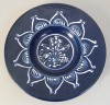 Farfurie de perete ceramica glazurata Saschiz