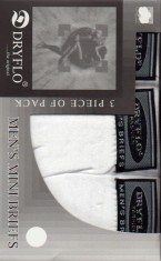 Chiloti Barbati, Dryflo , material foarte bun, modele albe 3/set foto