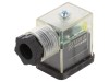 Conector Valva 3 Pini 90 Grade MURR ELEKTRONIK IP65 24V 1.5A DIN 43650