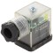 Conector valvă 3 pini 90&deg;