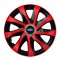 Set 4 capace roti Drift extra red R15 pentru gama Ford