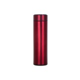 Cana termos smart LED 500ml, visiniu, cu afisaj temperatura