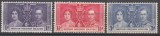 Serie British Solomon Islands 1937 &ndash; &Icirc;ncoronarea Regelui George al VI-lea și a Reginei Elisabeta, SG 57&ndash;59, MNH -A45