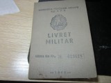 livret militar an 1960 grad soldat