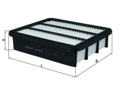 MAHLE LX 3539 Filtru aer foto