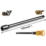 Prelungitor Tubulara 250mm 1/2&#039;&#039; INGCO HEB12101 &ndash; Acces Extins pentru Lucrari Profesionale