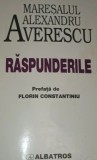 Mareșalul Alexandru Averescu - Răspunderile