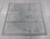 AIYAPLAY Covoraș pentru copii, 127x127 cm, Saltea din spumă 3 cm, Flanel moale, Antiderapant, Rezistent la apă, Gri deschis | Aosom Romania