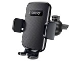 Suport Auto Negru SAVIO CH-05 pentru Grilă Ventilație din ABS și Silicon