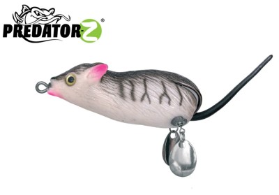 Naluca Soarece R.DNC Rapture Mouse 4.5cm 10g Natural Grey foto
