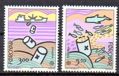 FEROE 1986, EUROPA CEPT, serie neuzata, MNH foto