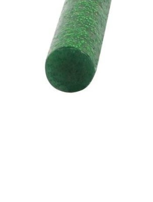 Baton silicon cu sclipici 7mm 20cm - Verde foto