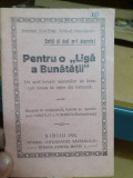 Pentru o Liga a Bunatatii, 1924, Sibiu