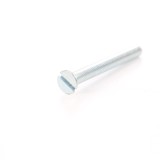 Surub cu cap inecat crestat, otel, zincat alb, M6 x 50 mm