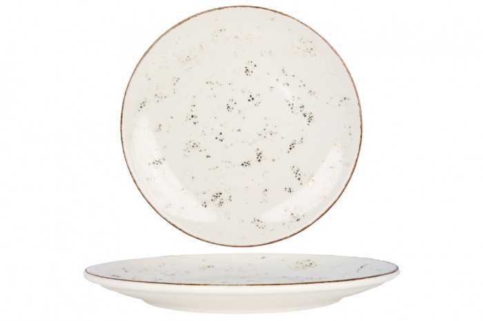 Bonna Farfurie pentru Desert - Grain - Por&Aring;&pound;elan - 23 cm - set de 6
