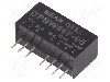 Convertor de tensiune, DC-DC, intrare 9...36V DC, iesire 5V DC, putere 6W, MEAN WELL - DPBW06F-05