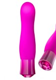 Vibrator Exclusive Tourmaline, 10 Moduri Vibratii, Silicon, USB, IPX7, Roz, 13.9 cm