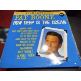 Vinil LP # &quot;Japan Press&quot; Pat Boone - HOW DEEP IS THE OCEAN (-VG)