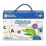 Set 26 de puzzle-uri Alfabet (3 piese) PlayLearn Toys, Learning Resources