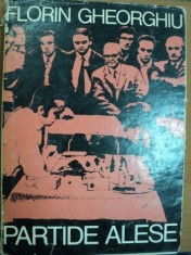 PARTIDE ALESE-FLORIN GHEORGHIU,BUC.1980