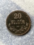 MONEDA-20 FILLER 1917 - UNGARIA, Europa