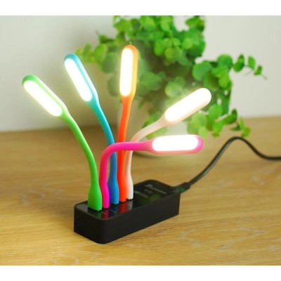 Lampa LED Flexibila Multifunctionala cu Alimentare prin USB 2.0 sau 3.0 - Alb foto