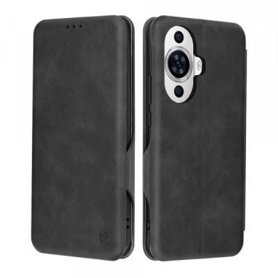 Husa pentru Huawei nova 12s / nova 11, Techsuit, Safe Wallet Plus, Neagra foto