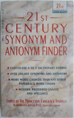 21st Century Synonym and Antonym Finder &amp;ndash; Barbara Ann Kipfer foto
