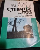 Cynegis, prin paduri si ape, printre jivine si oameni - C. rosetti Balanescu