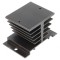 Radiator Extrudat Negru pentru Relee SSR Monofazate 24,2A