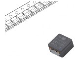 Inductor SMD 3.3uH 4.4A 5.5x5x3mm