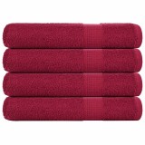 Cumpara ieftin Prosoape saună 4 buc Bordeaux 80x200 cm 360 g/m&sup2; 100% bumbac
