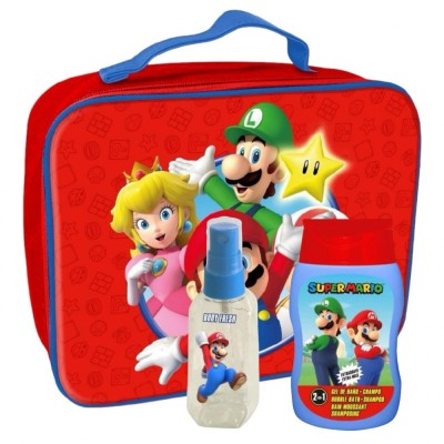 Set cu gel de dus si spray de corp, pentru baieti, Super Mario 1811, 290ml foto