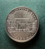 10 Lei 2019 Universitatea de Vest 75 ani Timisoara Argint Proof