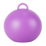 Greutate pentru baloane, flippy, accesoriu party, 5.5x5.5 cm, 120 g, mov